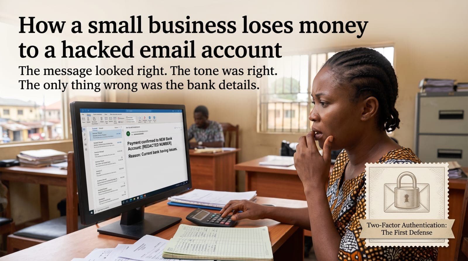 How a small business loses money to a hacked email account